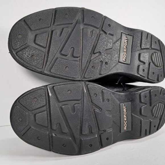 Rockport World Tour Classic Shoes Mens 11.5 N Black Leather Lace Up K71185 - Picture 13 of 15